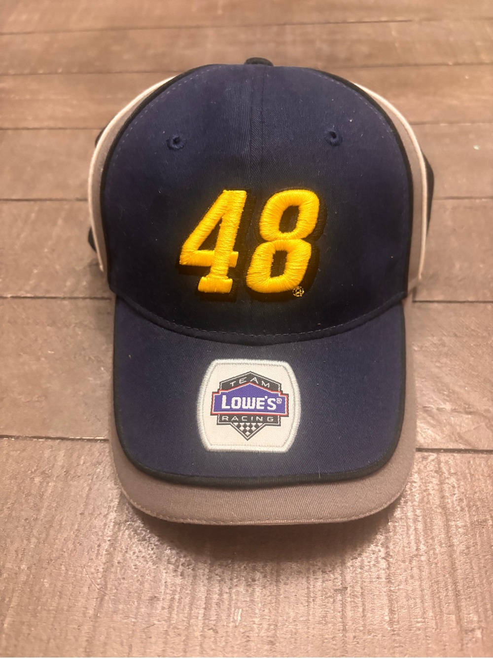 Vintage NASCAR Jimmie Johnson #48 Team Lowe's Racing Winner's Circle Hat Cap